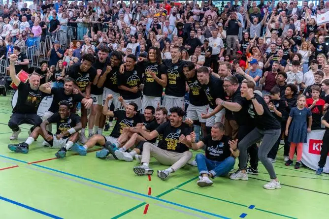 Bajnokként jutott fel testvérvárosunk kosárlabdacsapata a német ProB ligába